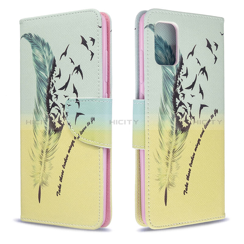 Coque Portefeuille Motif Fantaisie Livre Cuir Etui Clapet B01F pour Samsung Galaxy A51 5G Plus