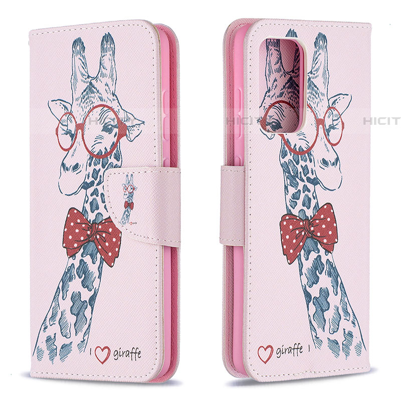 Coque Portefeuille Motif Fantaisie Livre Cuir Etui Clapet B01F pour Samsung Galaxy A52 5G Plus