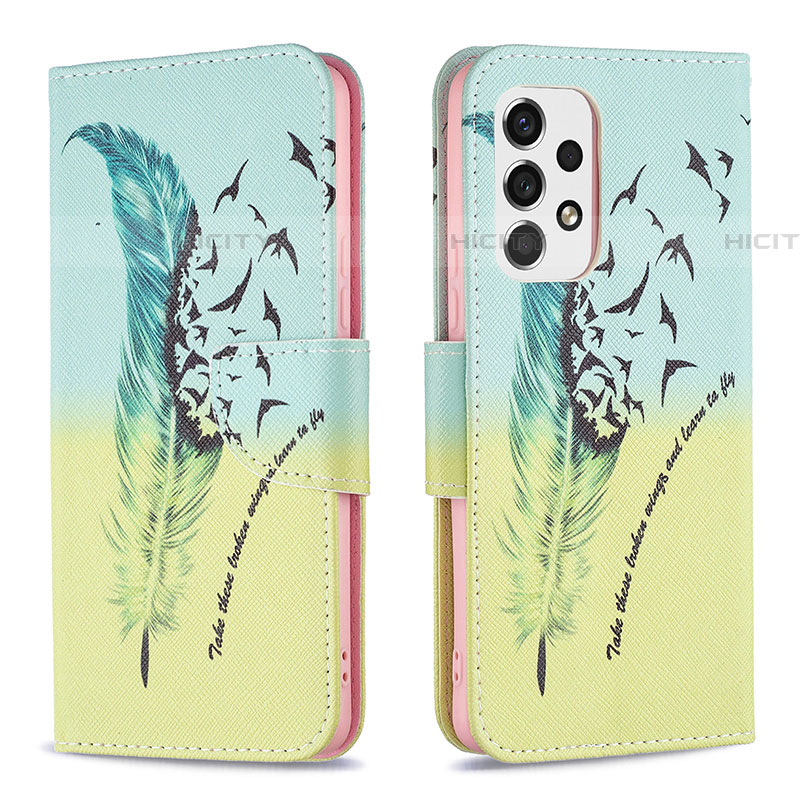 Coque Portefeuille Motif Fantaisie Livre Cuir Etui Clapet B01F pour Samsung Galaxy A53 5G Plus