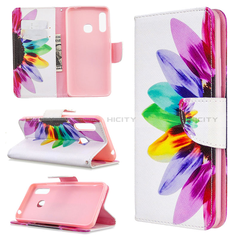 Coque Portefeuille Motif Fantaisie Livre Cuir Etui Clapet B01F pour Samsung Galaxy A70E Plus