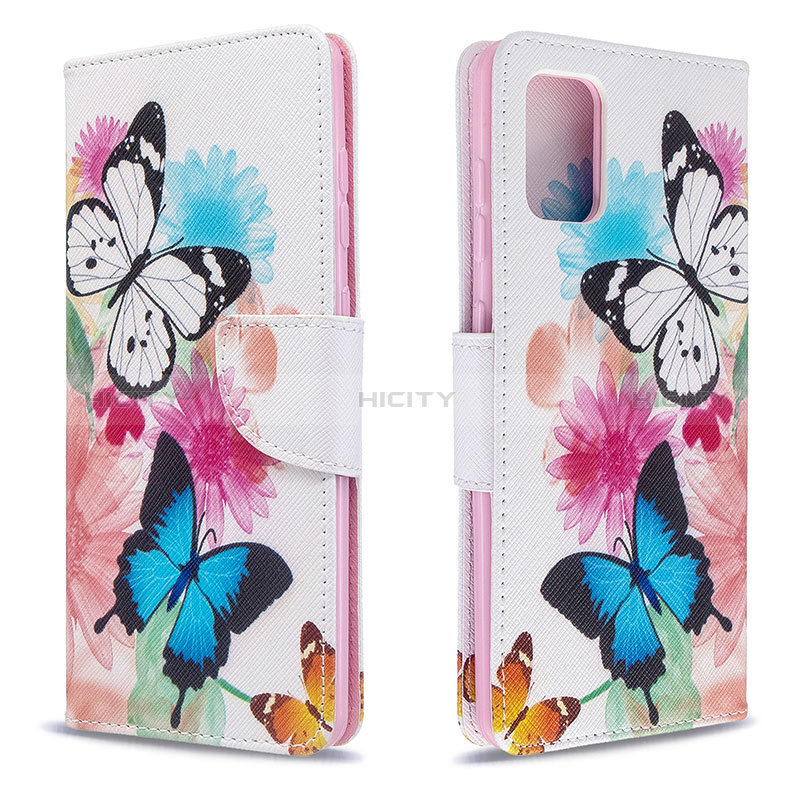 Coque Portefeuille Motif Fantaisie Livre Cuir Etui Clapet B01F pour Samsung Galaxy A71 4G A715 Colorful Plus