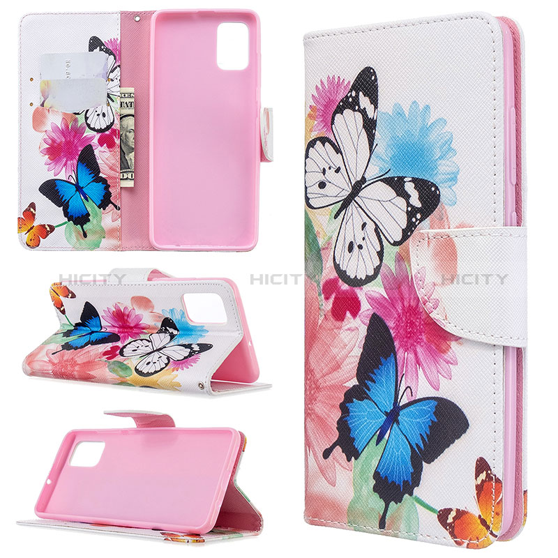 Coque Portefeuille Motif Fantaisie Livre Cuir Etui Clapet B01F pour Samsung Galaxy M40S Plus