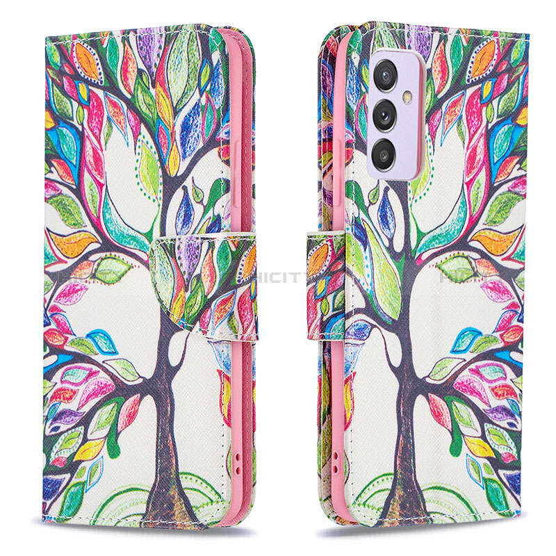 Coque Portefeuille Motif Fantaisie Livre Cuir Etui Clapet B01F pour Samsung Galaxy Quantum2 5G Plus