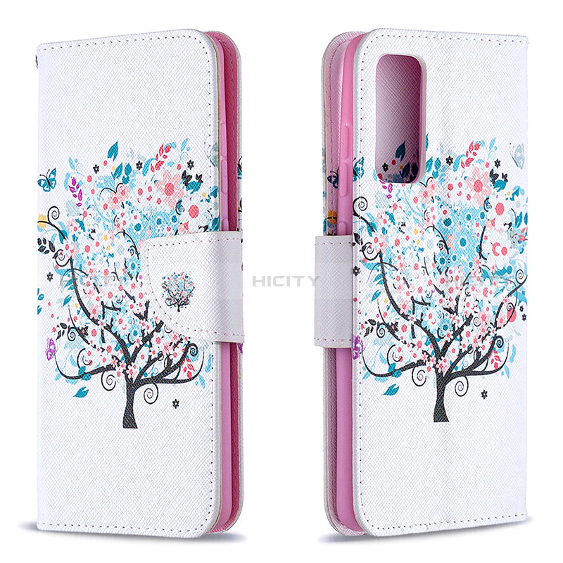 Coque Portefeuille Motif Fantaisie Livre Cuir Etui Clapet B01F pour Samsung Galaxy S20 FE 4G Plus