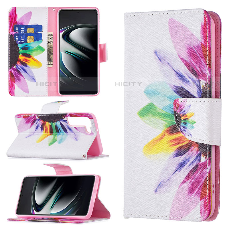 Coque Portefeuille Motif Fantaisie Livre Cuir Etui Clapet B01F pour Samsung Galaxy S21 FE 5G Plus