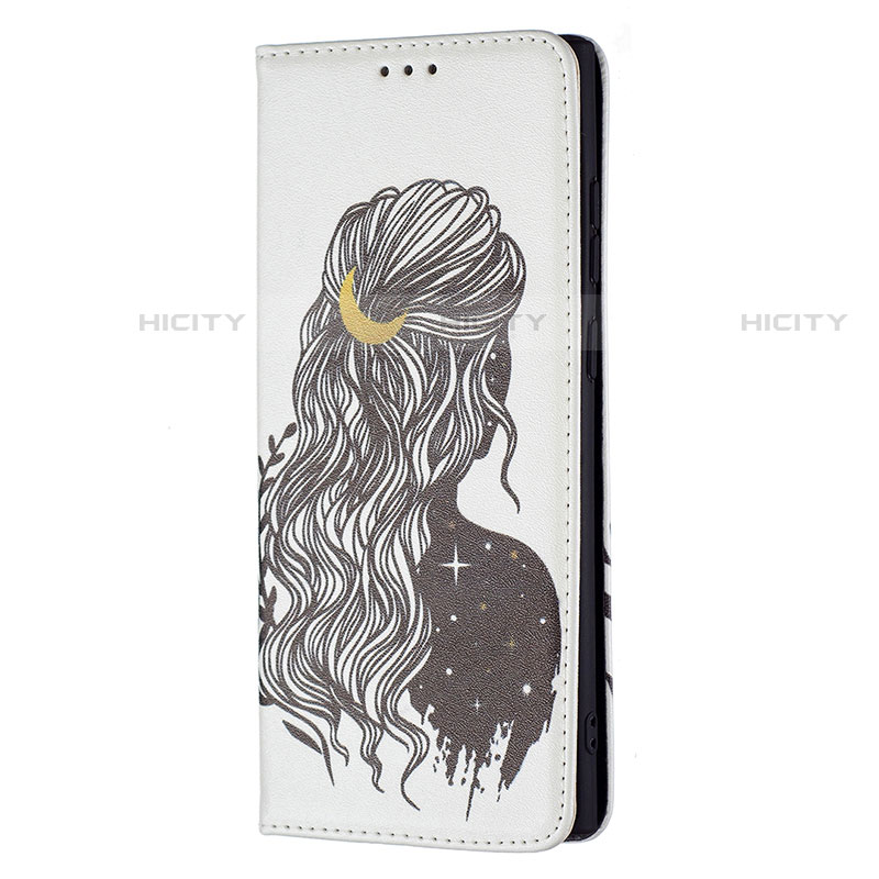 Coque Portefeuille Motif Fantaisie Livre Cuir Etui Clapet B01F pour Samsung Galaxy S21 Ultra 5G Plus