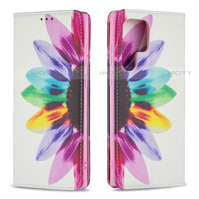 Coque Portefeuille Motif Fantaisie Livre Cuir Etui Clapet B01F pour Samsung Galaxy S23 Ultra 5G Plus