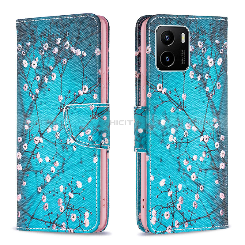 Coque Portefeuille Motif Fantaisie Livre Cuir Etui Clapet B01F pour Vivo Y10 Plus