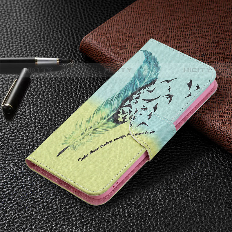 Coque Portefeuille Motif Fantaisie Livre Cuir Etui Clapet B01F pour Vivo Y12 Plus