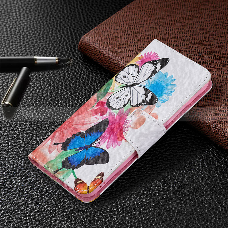 Coque Portefeuille Motif Fantaisie Livre Cuir Etui Clapet B01F pour Vivo Y12A Plus