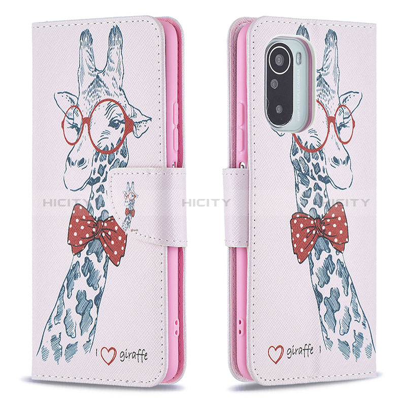 Coque Portefeuille Motif Fantaisie Livre Cuir Etui Clapet B01F pour Xiaomi Mi 11i 5G Plus