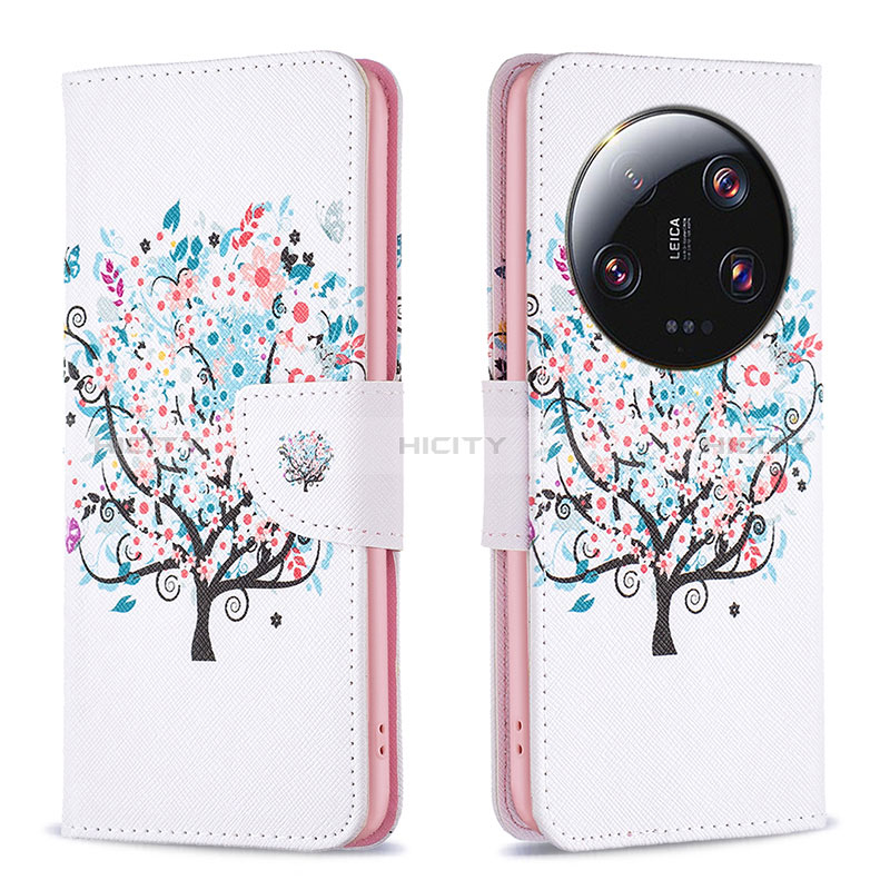 Coque Portefeuille Motif Fantaisie Livre Cuir Etui Clapet B01F pour Xiaomi Mi 13 Ultra 5G Plus