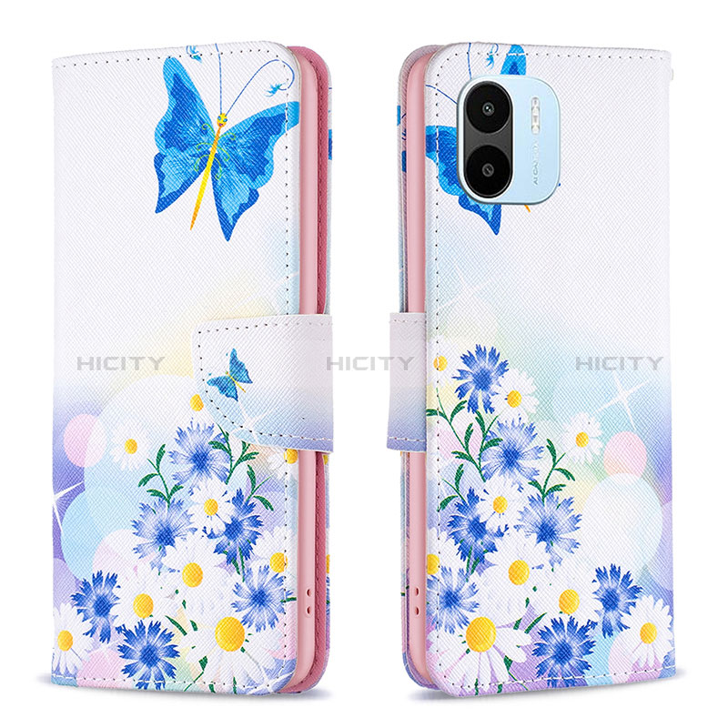 Coque Portefeuille Motif Fantaisie Livre Cuir Etui Clapet B01F pour Xiaomi Poco C51 Plus