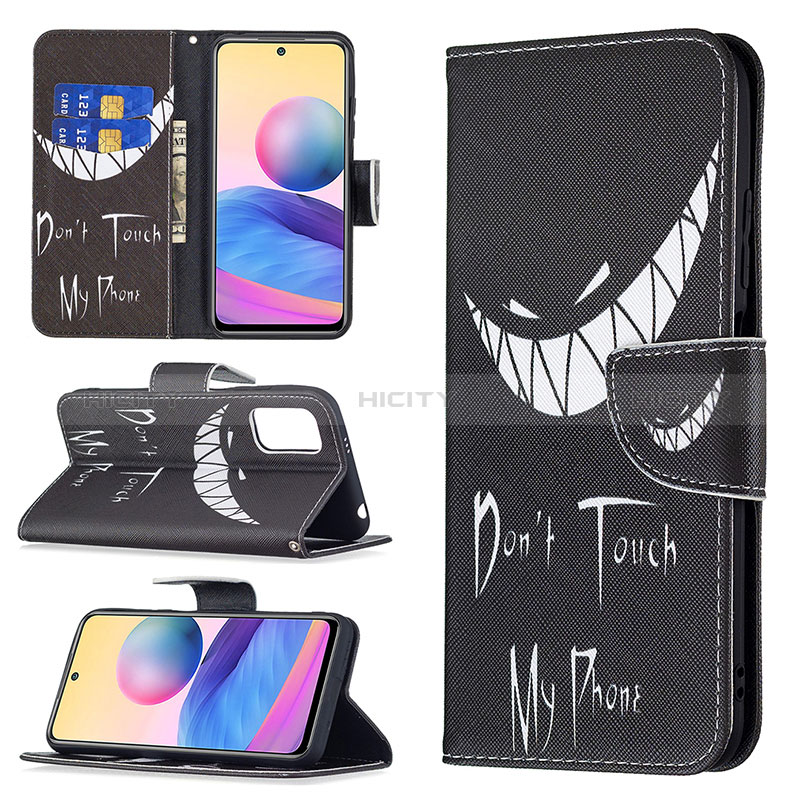 Coque Portefeuille Motif Fantaisie Livre Cuir Etui Clapet B01F pour Xiaomi POCO M3 Pro 5G Plus