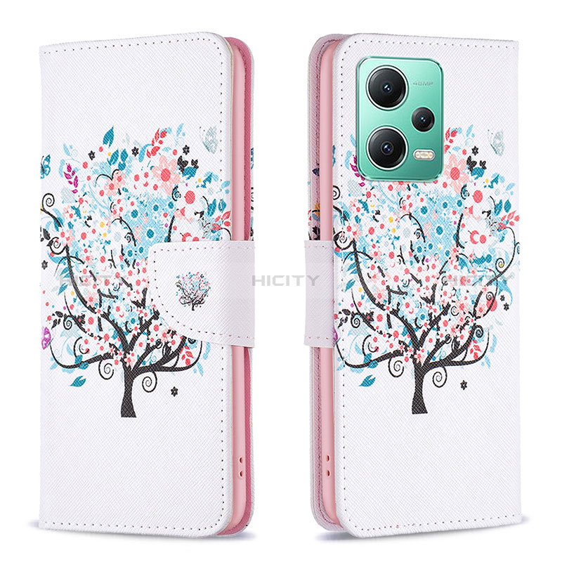 Coque Portefeuille Motif Fantaisie Livre Cuir Etui Clapet B01F pour Xiaomi Poco X5 5G Plus