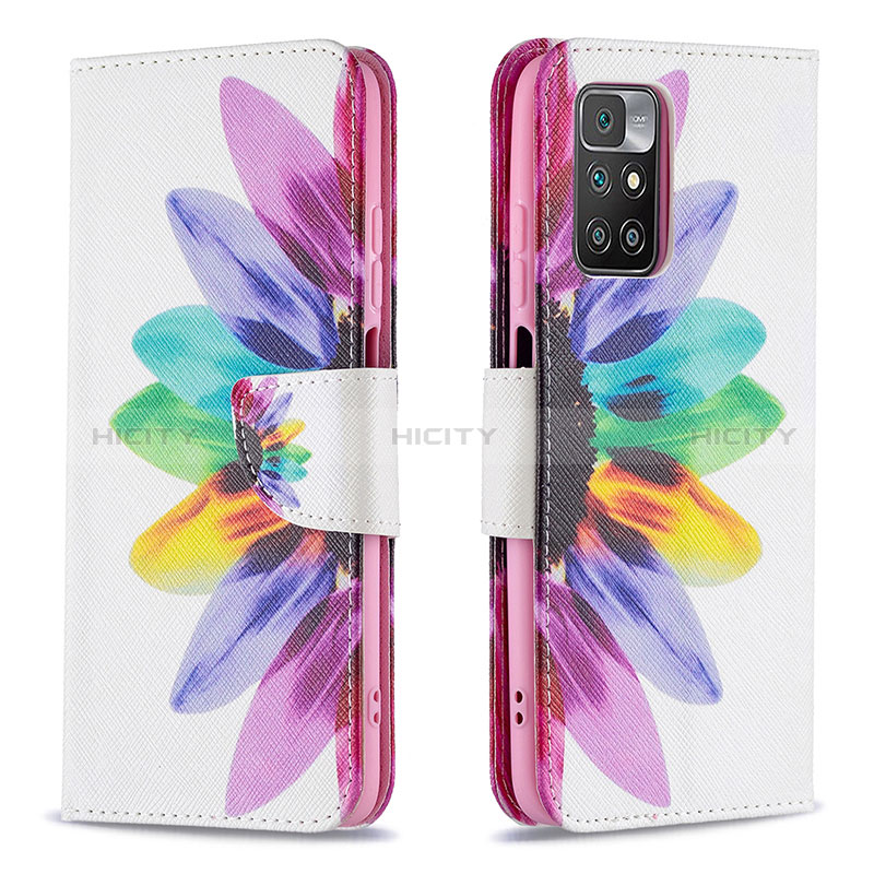 Coque Portefeuille Motif Fantaisie Livre Cuir Etui Clapet B01F pour Xiaomi Redmi 10 (2022) Plus