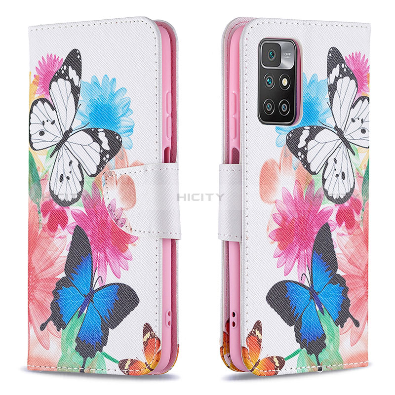 Coque Portefeuille Motif Fantaisie Livre Cuir Etui Clapet B01F pour Xiaomi Redmi 10 (2022) Plus