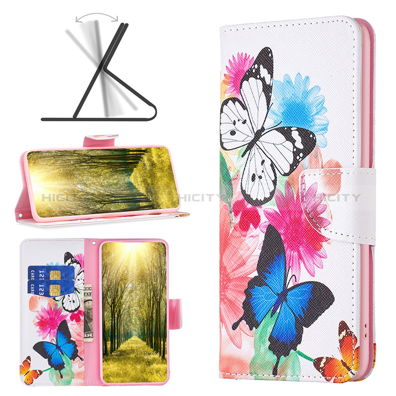 Coque Portefeuille Motif Fantaisie Livre Cuir Etui Clapet B01F pour Xiaomi Redmi 11A 4G Plus