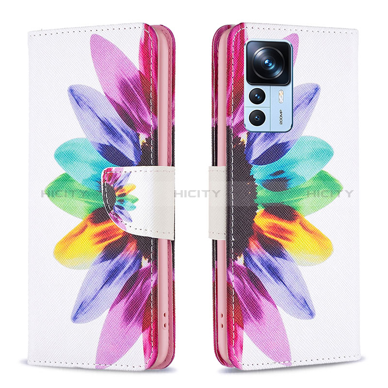 Coque Portefeuille Motif Fantaisie Livre Cuir Etui Clapet B01F pour Xiaomi Redmi K50 Ultra 5G Plus