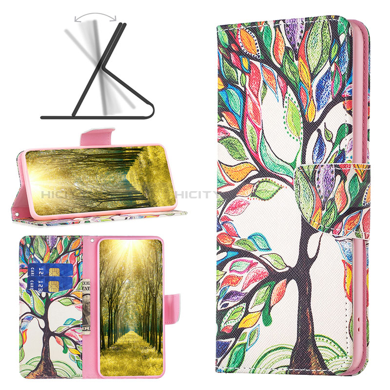 Coque Portefeuille Motif Fantaisie Livre Cuir Etui Clapet B01F pour Xiaomi Redmi K60 5G Plus