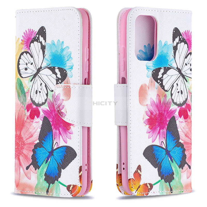 Coque Portefeuille Motif Fantaisie Livre Cuir Etui Clapet B01F pour Xiaomi Redmi Note 10 4G Colorful Plus