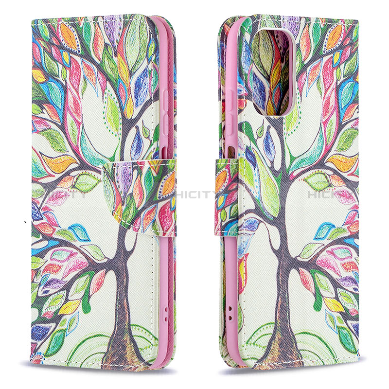 Coque Portefeuille Motif Fantaisie Livre Cuir Etui Clapet B01F pour Xiaomi Redmi Note 10S 4G Plus