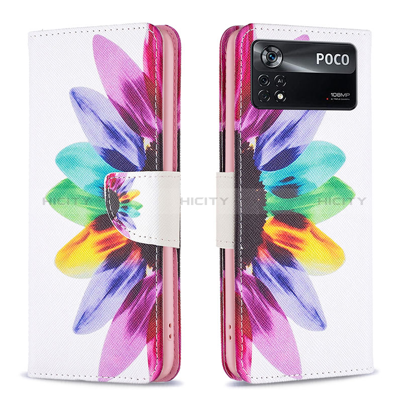 Coque Portefeuille Motif Fantaisie Livre Cuir Etui Clapet B01F pour Xiaomi Redmi Note 11E Pro 5G Mixte Plus