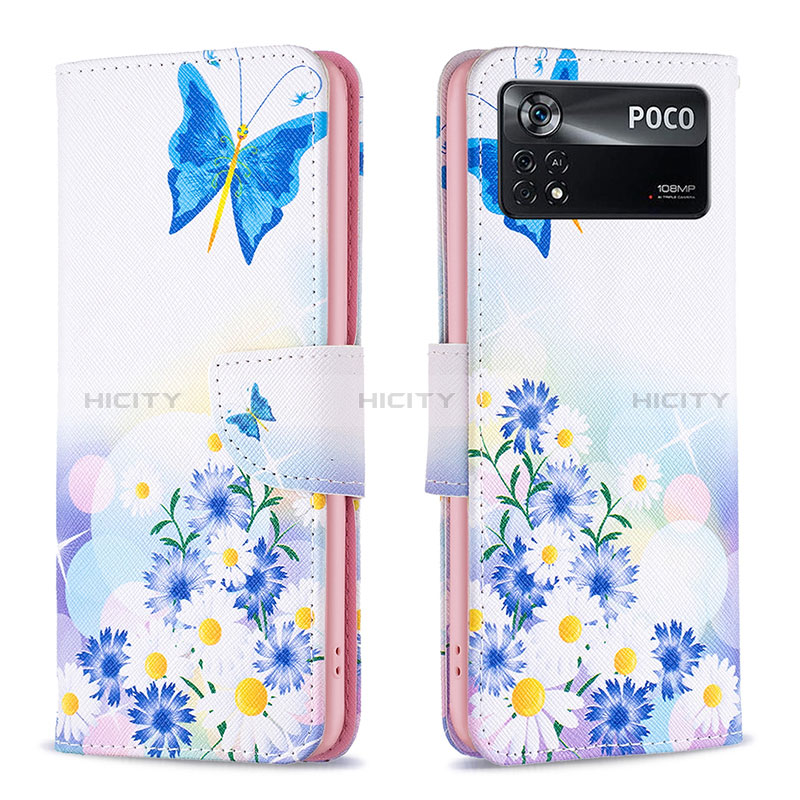 Coque Portefeuille Motif Fantaisie Livre Cuir Etui Clapet B01F pour Xiaomi Redmi Note 11E Pro 5G Plus