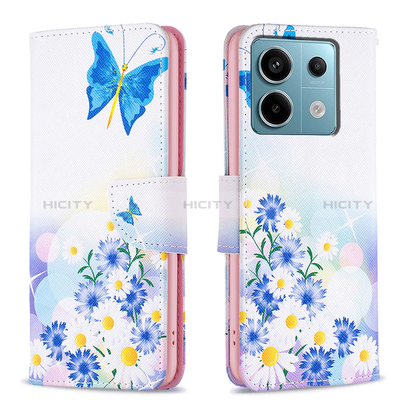 Coque Portefeuille Motif Fantaisie Livre Cuir Etui Clapet B01F pour Xiaomi Redmi Note 13 Pro 5G Plus