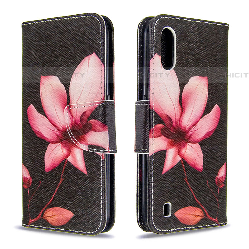 Coque Portefeuille Motif Fantaisie Livre Cuir Etui Clapet B03F pour Samsung Galaxy A01 SM-A015 Plus