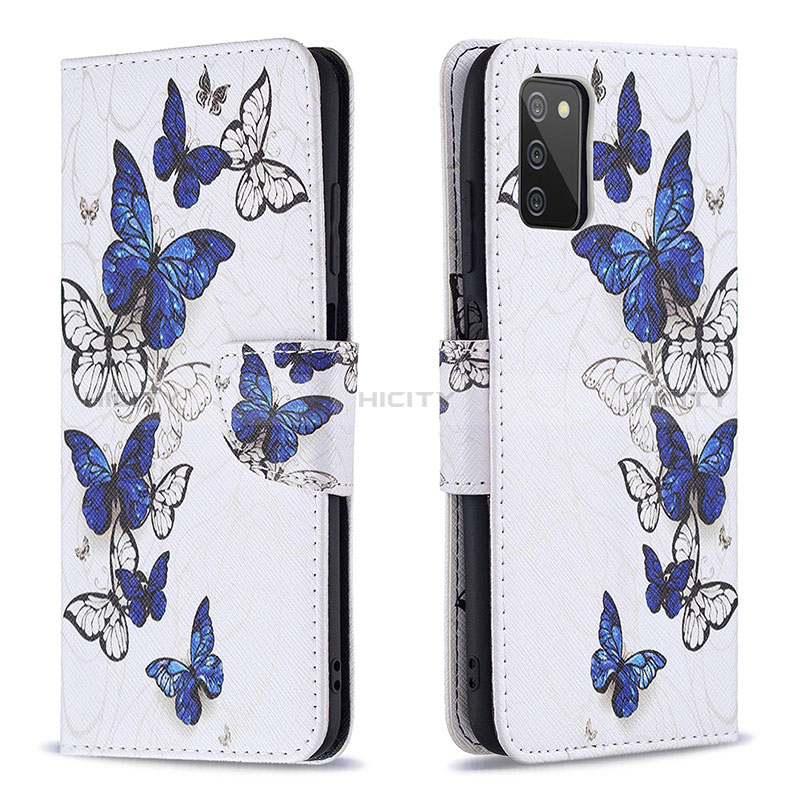 Coque Portefeuille Motif Fantaisie Livre Cuir Etui Clapet B03F pour Samsung Galaxy A02s Plus