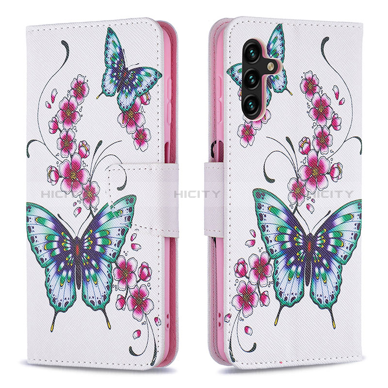 Coque Portefeuille Motif Fantaisie Livre Cuir Etui Clapet B03F pour Samsung Galaxy A04s Plus