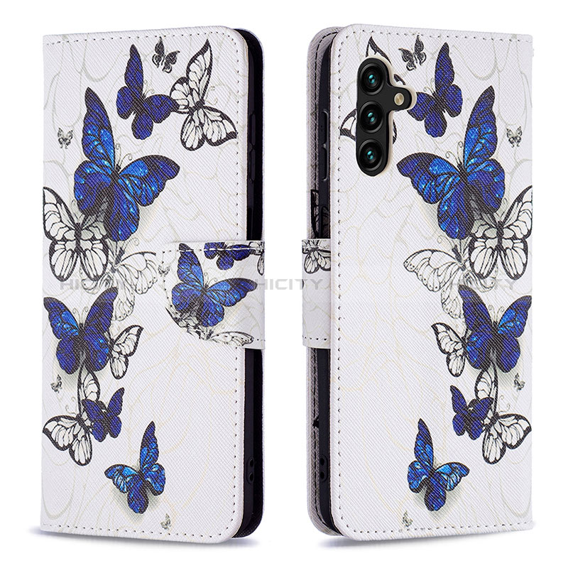 Coque Portefeuille Motif Fantaisie Livre Cuir Etui Clapet B03F pour Samsung Galaxy A04s Plus