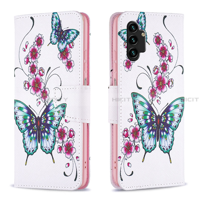 Coque Portefeuille Motif Fantaisie Livre Cuir Etui Clapet B03F pour Samsung Galaxy A13 4G Plus