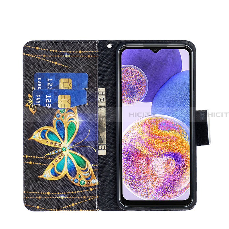 Coque Portefeuille Motif Fantaisie Livre Cuir Etui Clapet B03F pour Samsung Galaxy A23 4G Plus