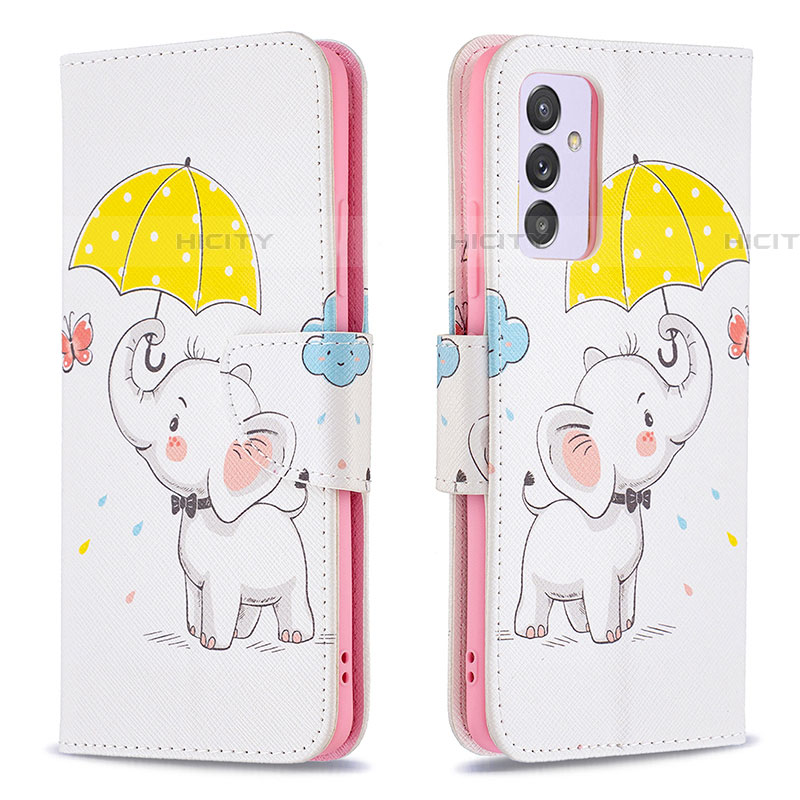 Coque Portefeuille Motif Fantaisie Livre Cuir Etui Clapet B03F pour Samsung Galaxy A24 4G Plus