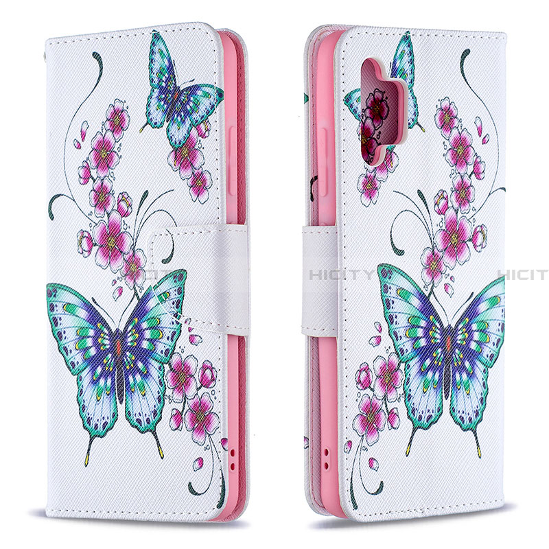 Coque Portefeuille Motif Fantaisie Livre Cuir Etui Clapet B03F pour Samsung Galaxy A32 4G Colorful Plus