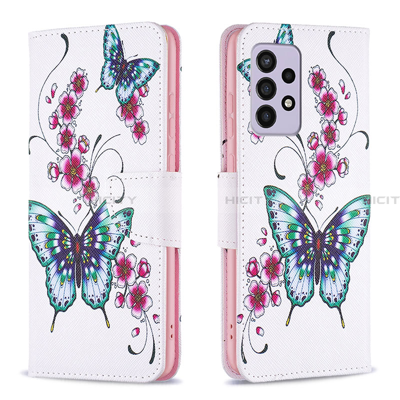 Coque Portefeuille Motif Fantaisie Livre Cuir Etui Clapet B03F pour Samsung Galaxy A33 5G Plus