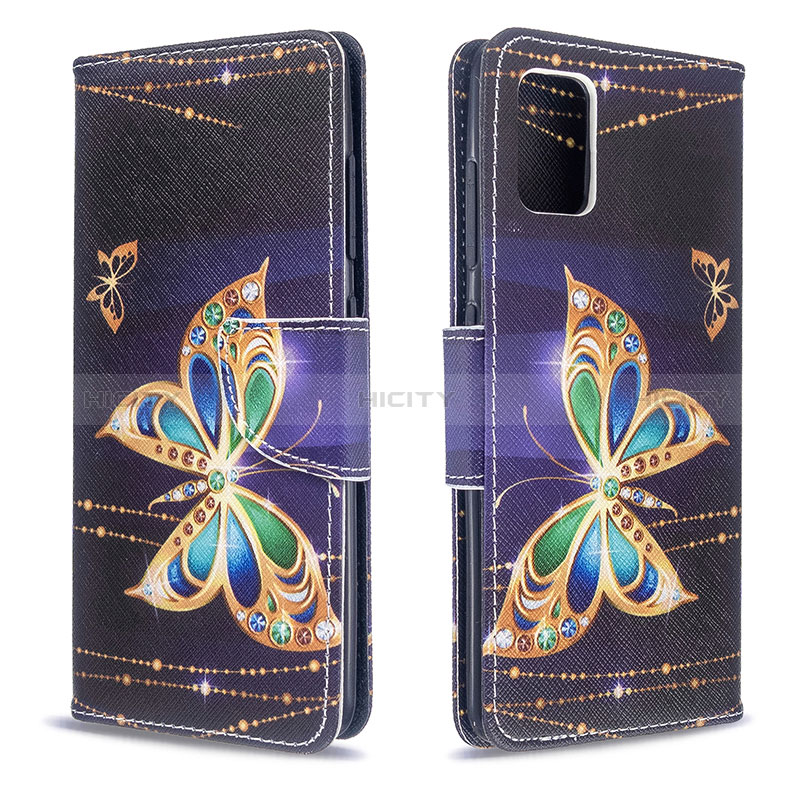 Coque Portefeuille Motif Fantaisie Livre Cuir Etui Clapet B03F pour Samsung Galaxy A51 4G Plus