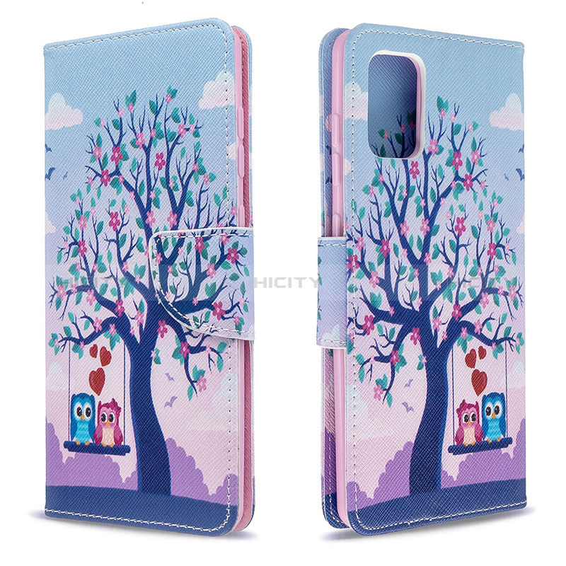 Coque Portefeuille Motif Fantaisie Livre Cuir Etui Clapet B03F pour Samsung Galaxy A71 4G A715 Plus