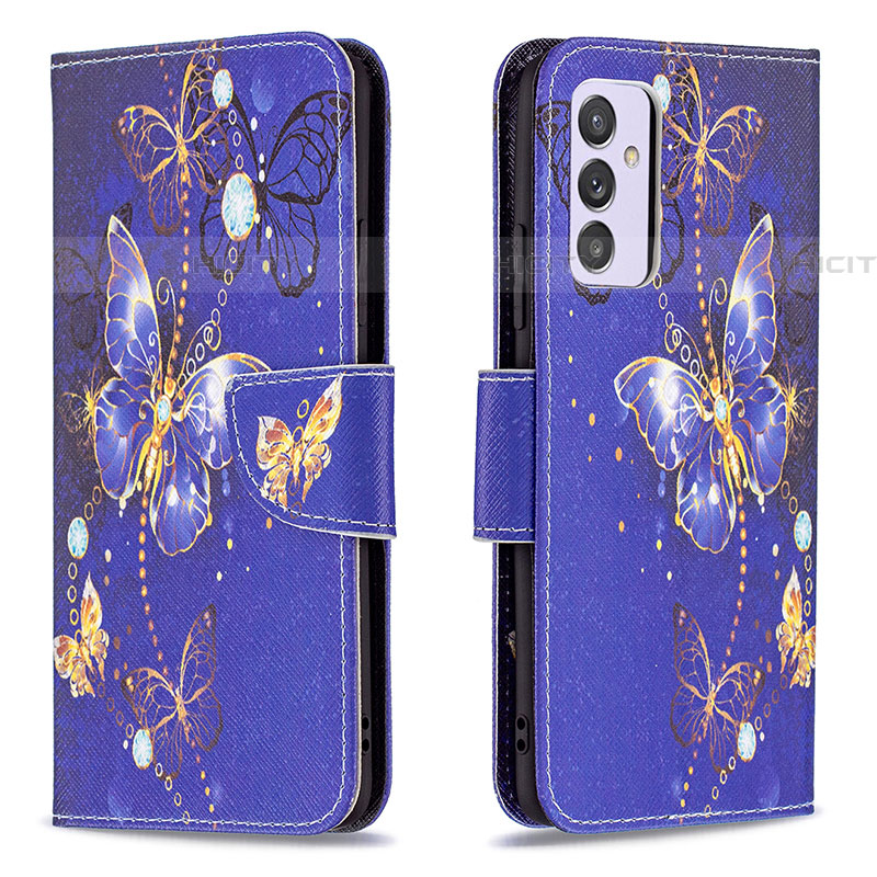 Coque Portefeuille Motif Fantaisie Livre Cuir Etui Clapet B03F pour Samsung Galaxy F54 5G Plus