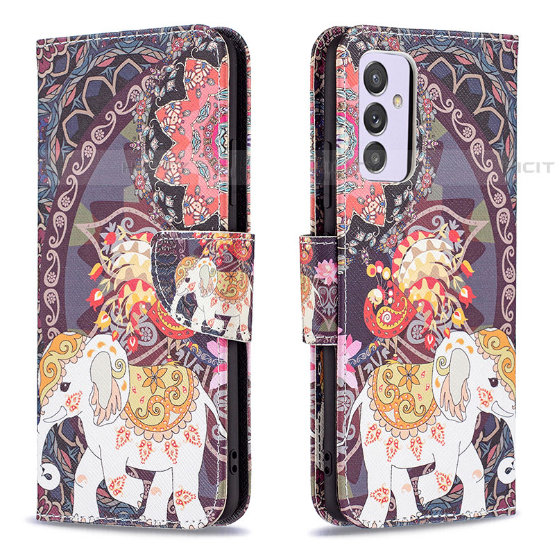 Coque Portefeuille Motif Fantaisie Livre Cuir Etui Clapet B03F pour Samsung Galaxy F54 5G Plus