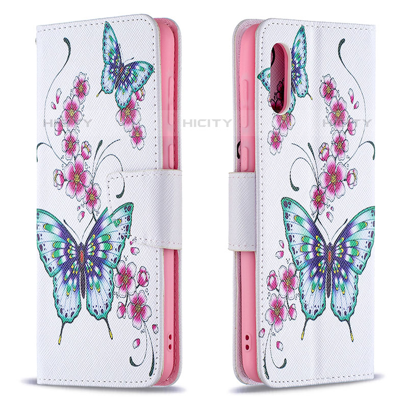 Coque Portefeuille Motif Fantaisie Livre Cuir Etui Clapet B03F pour Samsung Galaxy M02 Plus