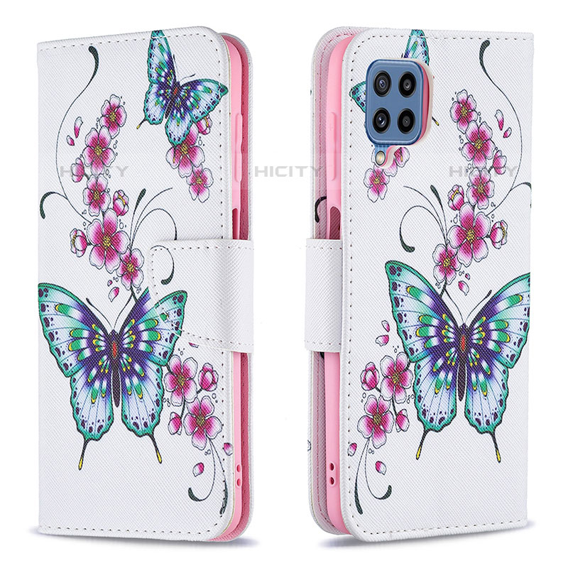 Coque Portefeuille Motif Fantaisie Livre Cuir Etui Clapet B03F pour Samsung Galaxy M32 4G Plus