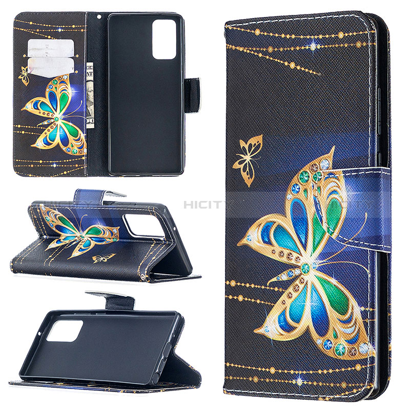 Coque Portefeuille Motif Fantaisie Livre Cuir Etui Clapet B03F pour Samsung Galaxy Note 20 5G Plus