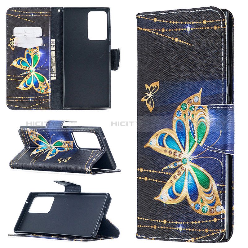 Coque Portefeuille Motif Fantaisie Livre Cuir Etui Clapet B03F pour Samsung Galaxy Note 20 Ultra 5G Plus