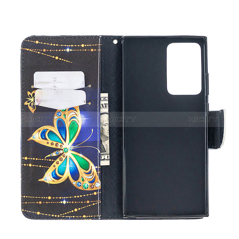 Coque Portefeuille Motif Fantaisie Livre Cuir Etui Clapet B03F pour Samsung Galaxy Note 20 Ultra 5G Plus