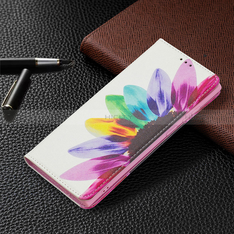 Coque Portefeuille Motif Fantaisie Livre Cuir Etui Clapet B03F pour Samsung Galaxy S24 Ultra 5G Colorful Plus