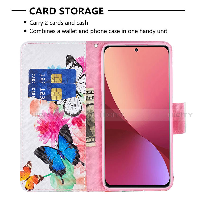 Coque Portefeuille Motif Fantaisie Livre Cuir Etui Clapet B03F pour Xiaomi Mi 12 5G Plus