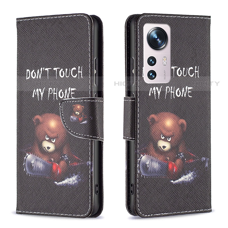 Coque Portefeuille Motif Fantaisie Livre Cuir Etui Clapet B03F pour Xiaomi Mi 12 Pro 5G Plus